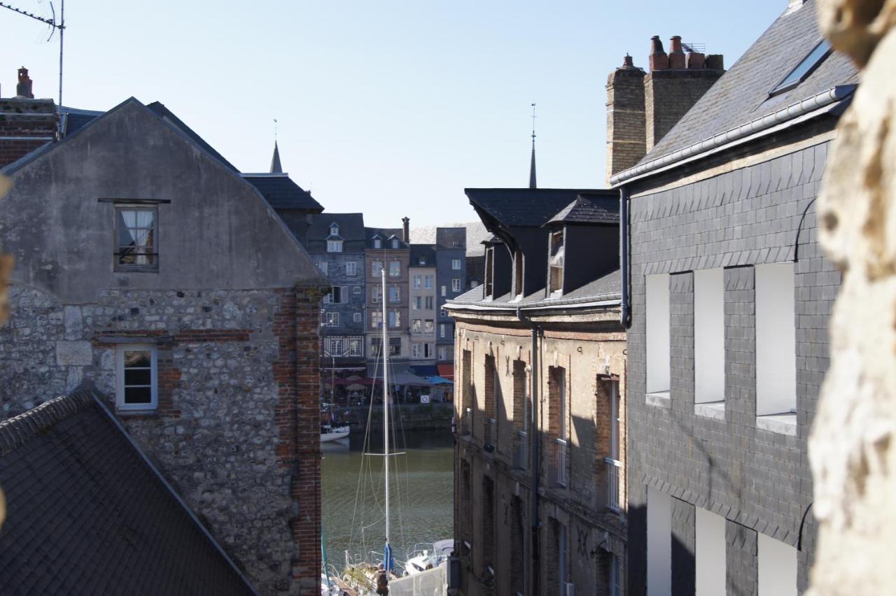 Le Perchoir De St-Antoine - Centre Historique D'Honfleur Avec Vue Sur Le Port, Netflix, Jeux, Vinyles Lägenhet Exteriör bild