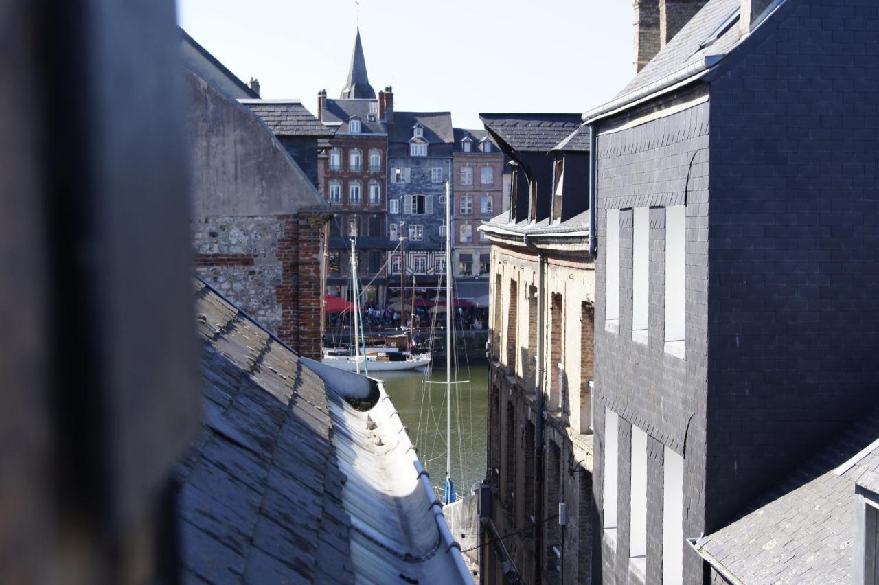 Le Perchoir De St-Antoine - Centre Historique D'Honfleur Avec Vue Sur Le Port, Netflix, Jeux, Vinyles Lägenhet Exteriör bild