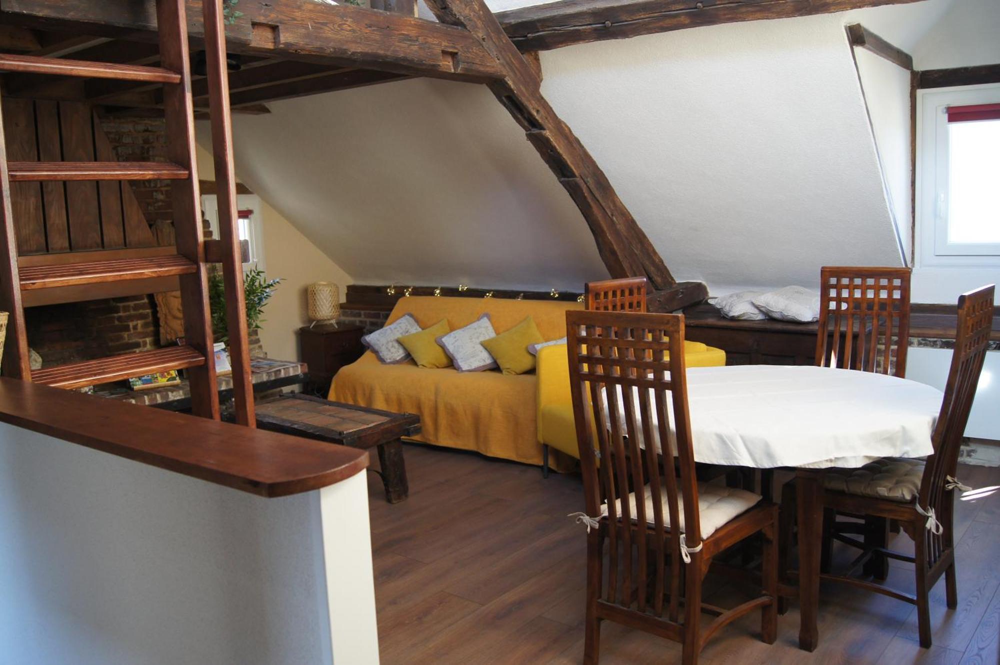 Le Perchoir De St-Antoine - Centre Historique D'Honfleur Avec Vue Sur Le Port, Netflix, Jeux, Vinyles Lägenhet Exteriör bild